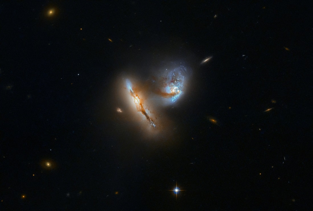 UGC 2369 - zderzenie dwóch galaktyk