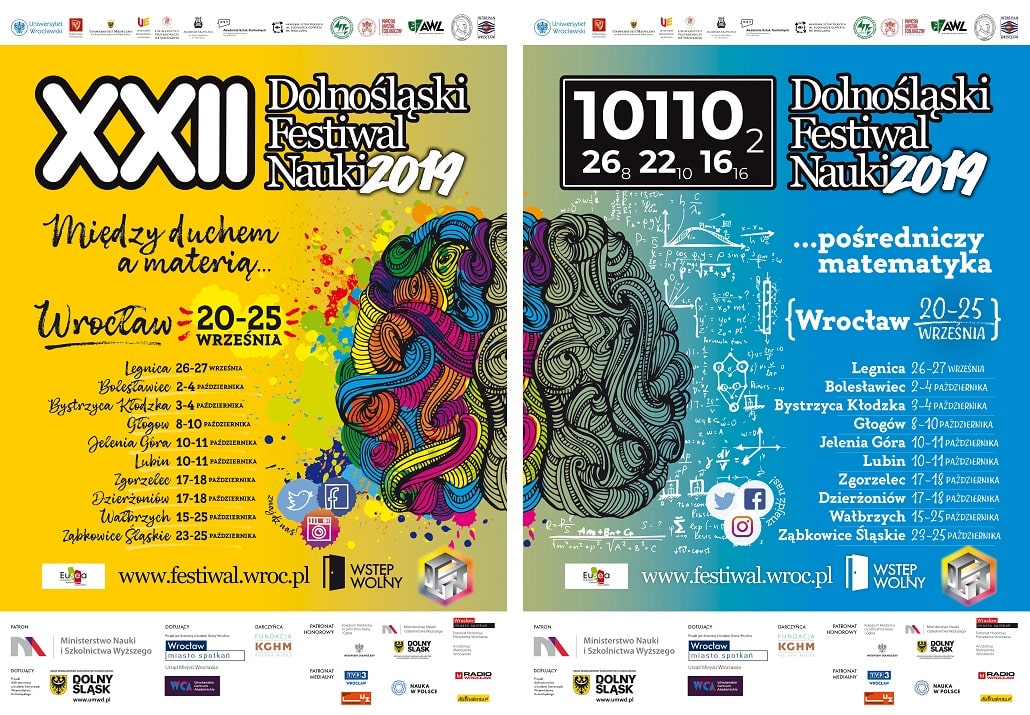 Dolnośląski Festiwal Nauki 2019 Program