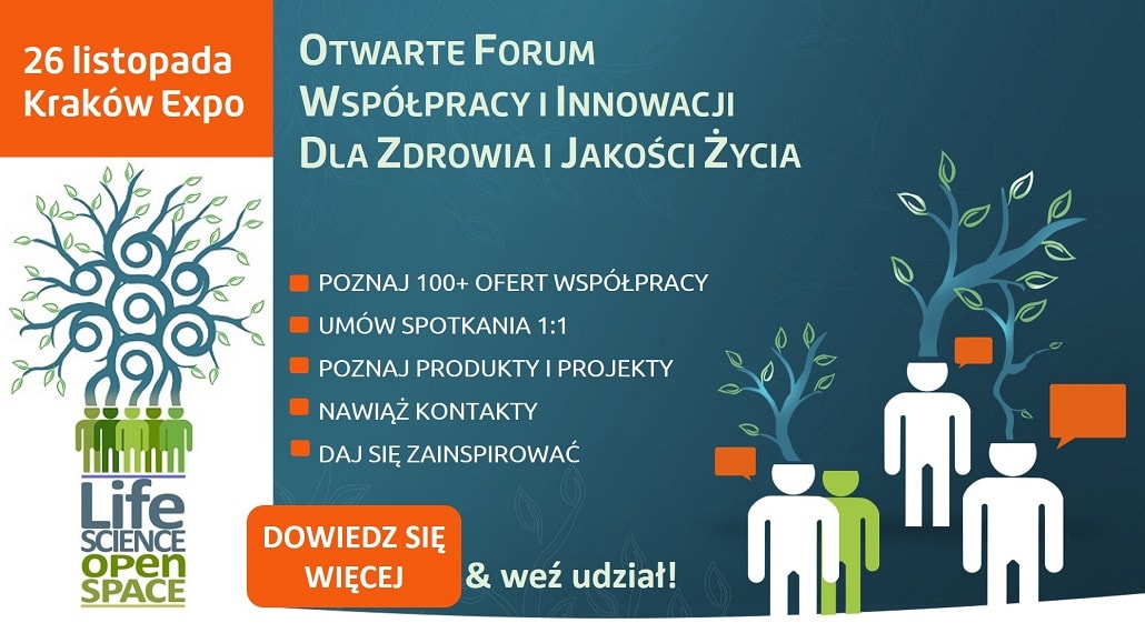 Konferencja Life Science Open Space 2019 baner reklamowy