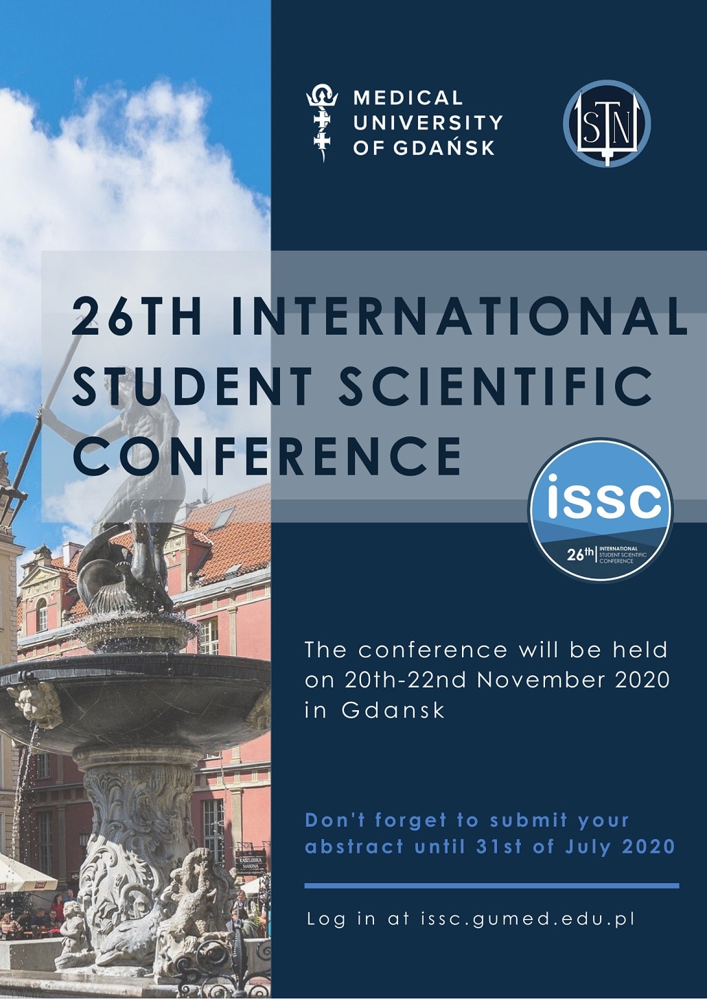 26th International Student Scientific Conference plakat