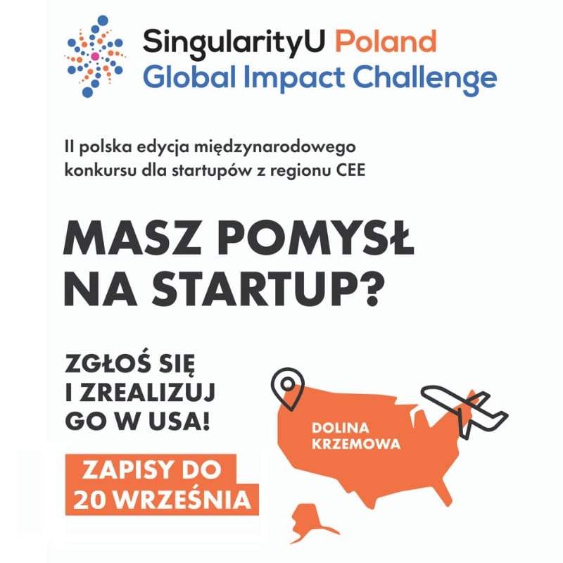 SingularityU Poland Global Impact Challenge 2019 plakat