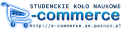 Logo Studenckie Koło Naukowe E-Commerce