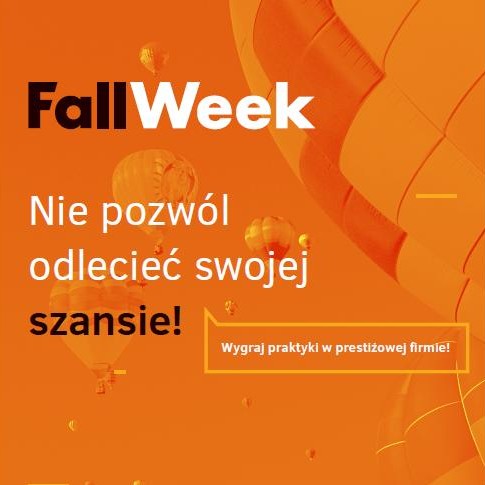 Wygraj staż już na pierwszym roku! FallWeek po raz siódmy na SGH - fallweek warszawa sgh praktyki staż aviva avon nielsen