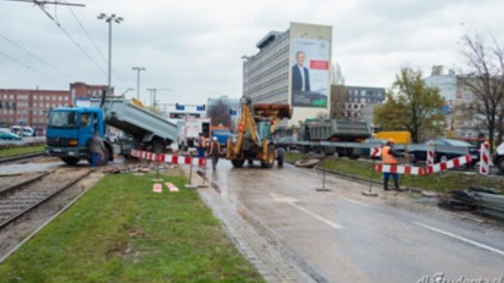 Wrocław po wielkiej awarii na pl. Dominikańskim 