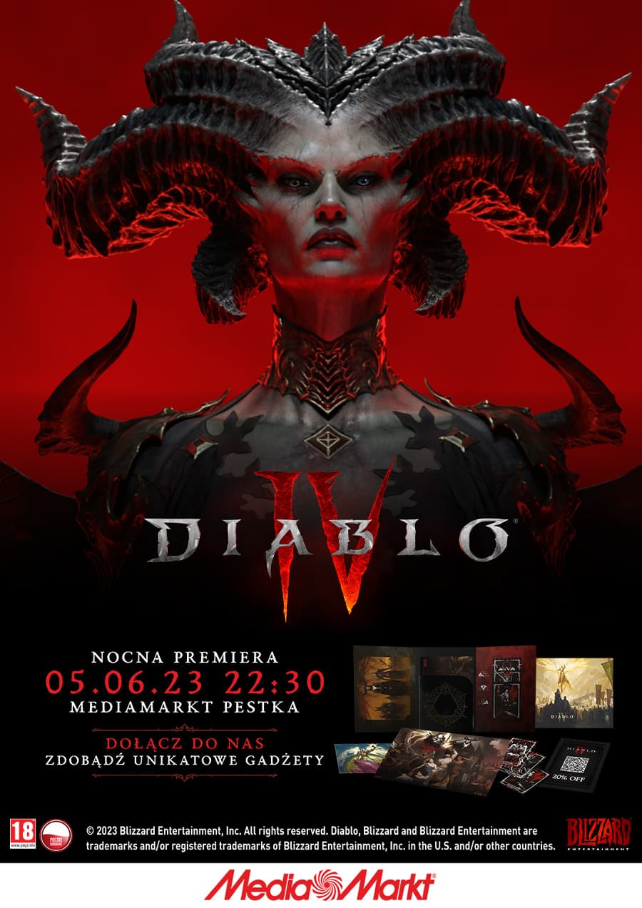 Nocna Premiera Diablo IV w MediaMarkt