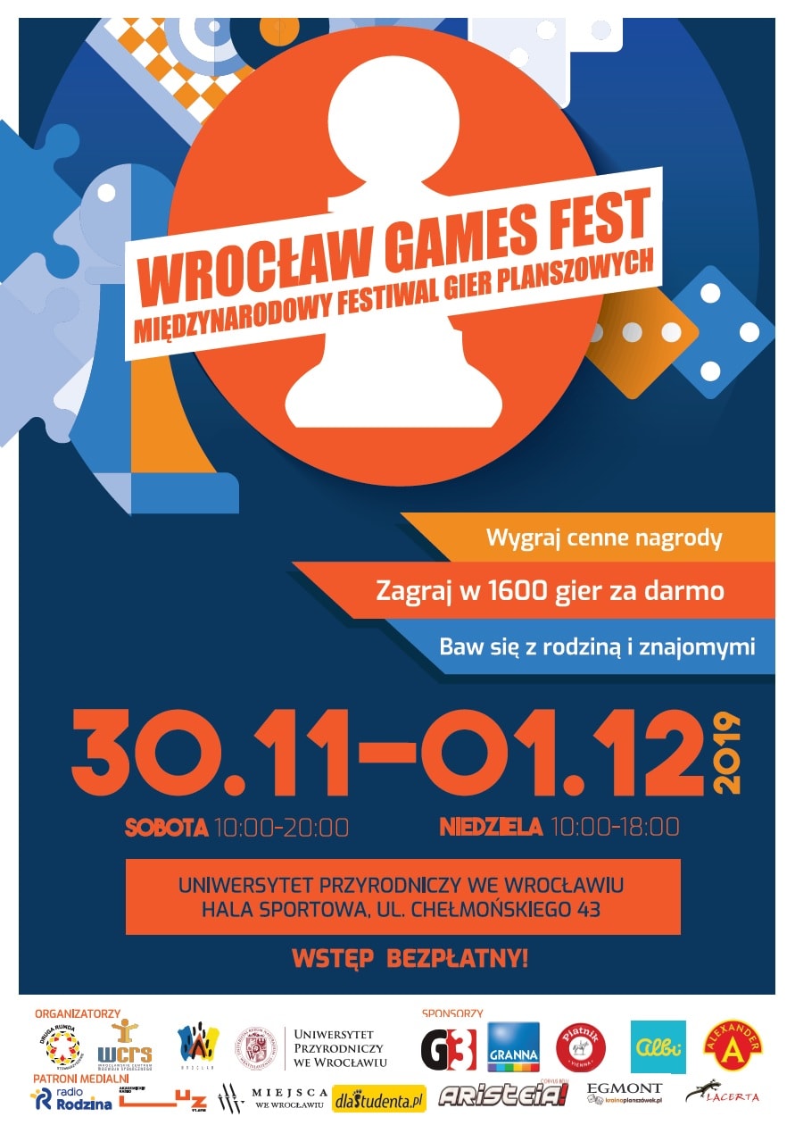 Wrocław Game Fest 2019 - plakat