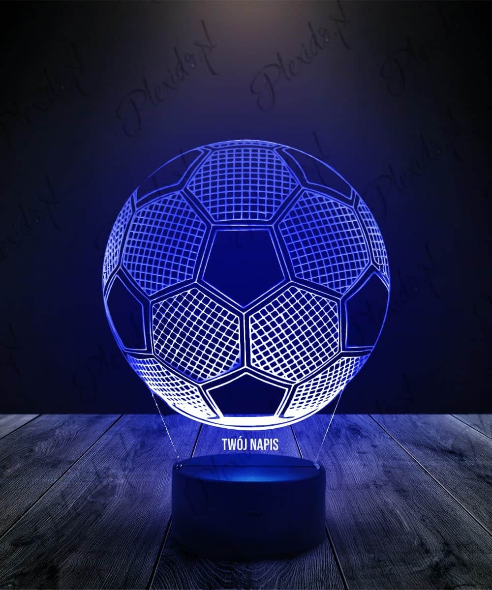 Lampka 3D dla fana piłki nożnej