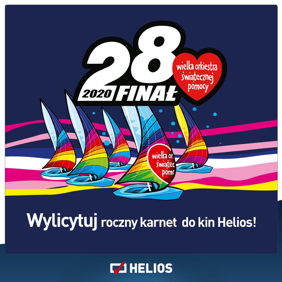 Helios wspiera WOŚP 2020