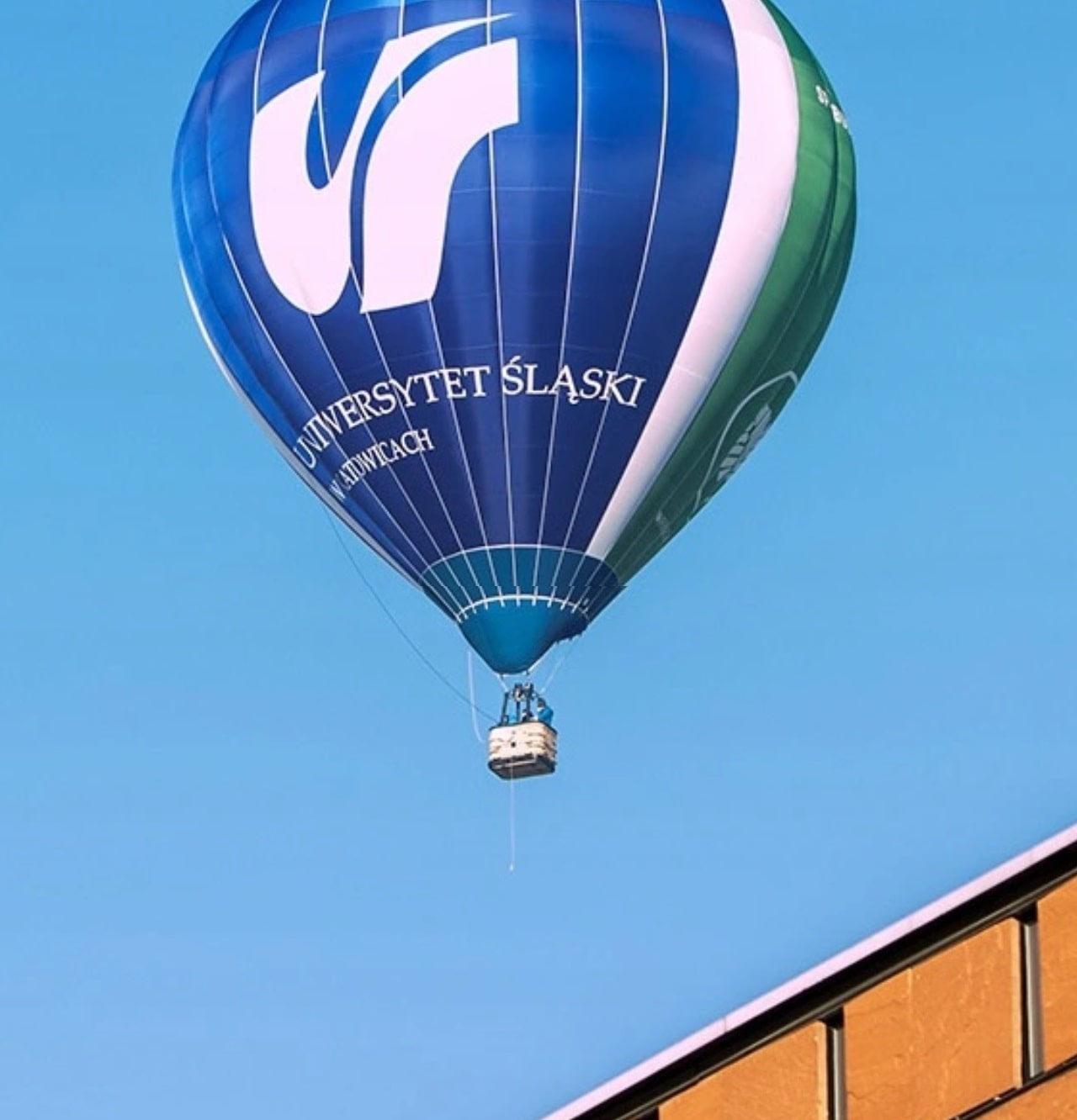 Przelot balonem WOŚP 2022 UŚ Katowice