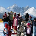 Niecodzienne atrakcje w Tatrzańskiej Łomnicy - zima narty Zakopane Tatrzańska Łomnica stoki warunki narciarskie rozrywka artakcje dzieci snowboard 