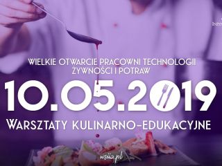 Otwarcie nowej pracowni na Wyższej Szkole Inżynierii i Zdrowia w Warszawie - WSIiZ, Warsztaty kulinarne, nowe kierunki, 2019, wydarzenia
