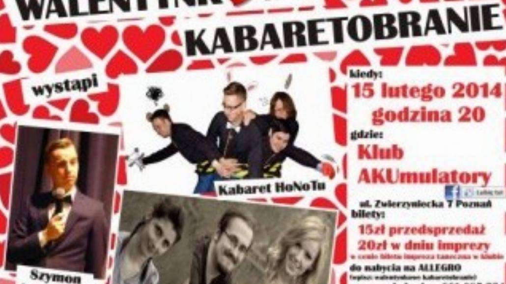 Walentynkowe Kabaretobranie w Poznaniu