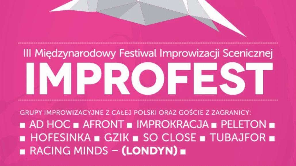W listopadzie rusza III ImproFest