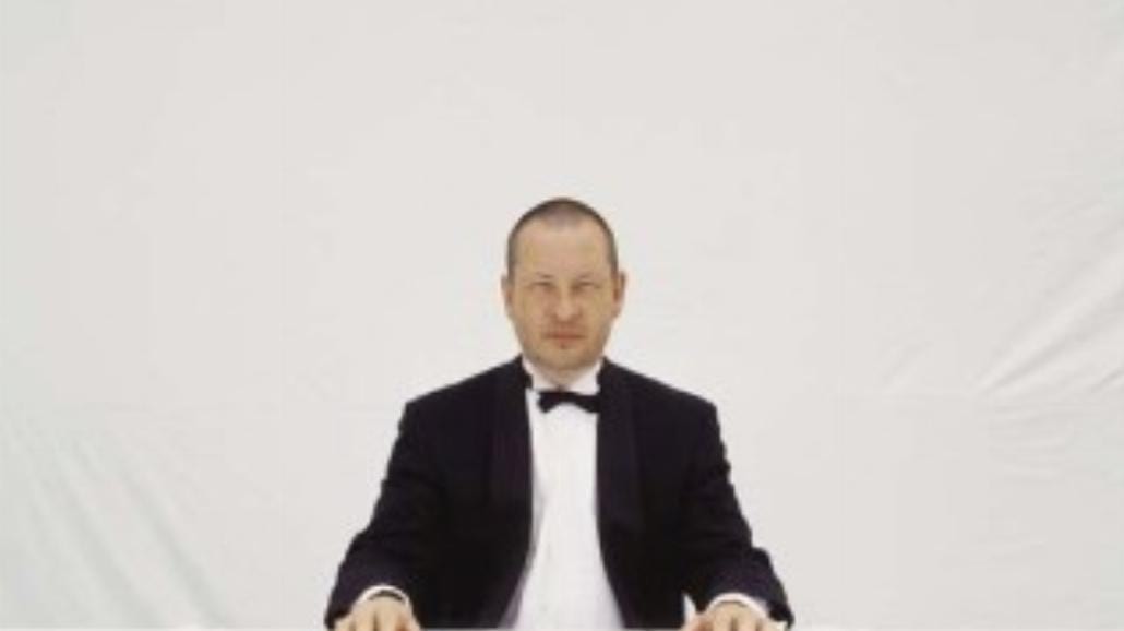Tomasz Bagiński z von Trierem przy "Antychryście"