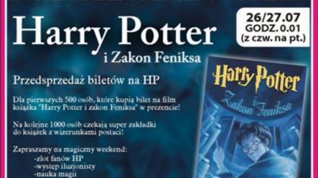 Magiczny weekend z Harrym Potterem