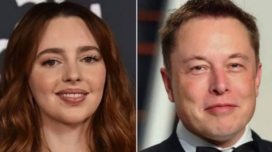 Natasha Bassett i Elon Musk