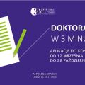 Nadchodzi IV edycja konkursu "Three Minute Thesis" - doktorat, prezentacja, zgłoszenia, nagrody