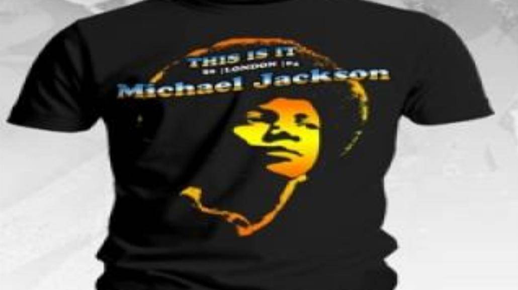 Koszulki z wizerunkiem Jacko, wkrótce w sprzedaży