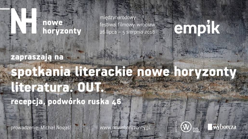 spotkania literackie 18. MFF Nowe Horyzonty