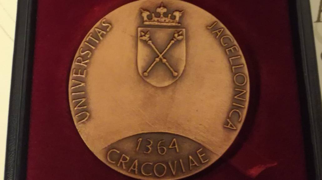 Medal wręczony został 17 listopada 2018 roku.