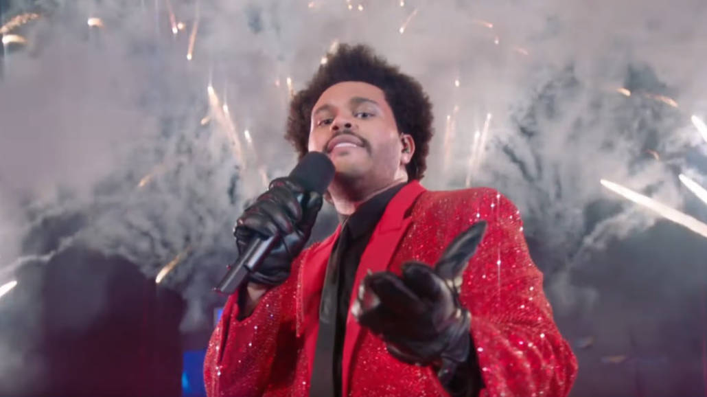 The Weeknd na Super Bowl 2021