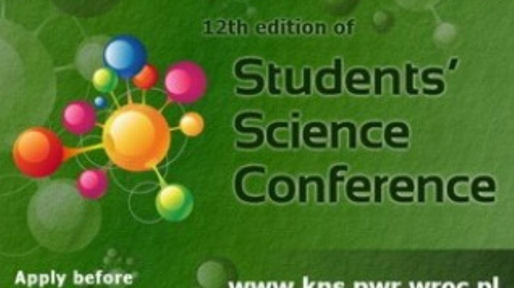 Konferencja Naukowa Studentów już wkrótce