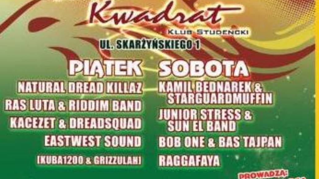Cracow Reggae Festival 2011! Bilety wyprzedane
