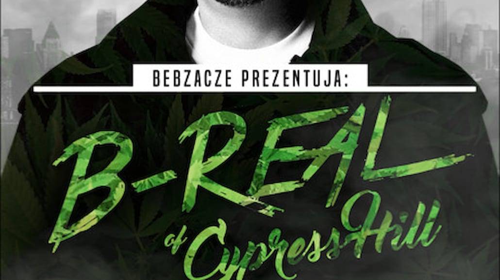 B-Real w Polsce! Gwiazda Cypress Hill wystąpi w naszym kraju!