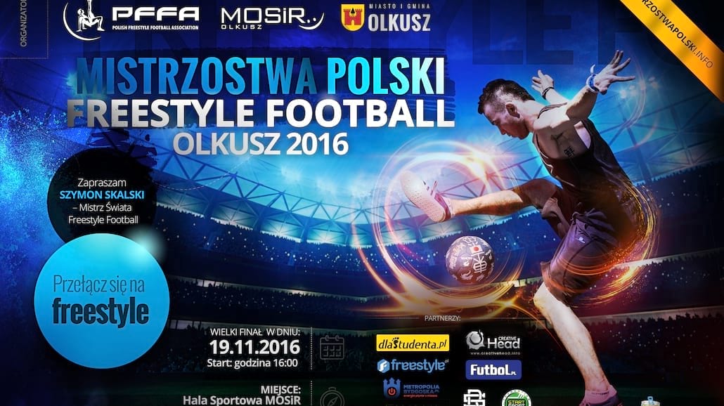 Mistrzostwa Polski Freestyle Football Olkusz 2016