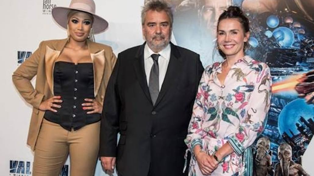 Luc Besson i polskie gwiazdy na uroczystej premierze 