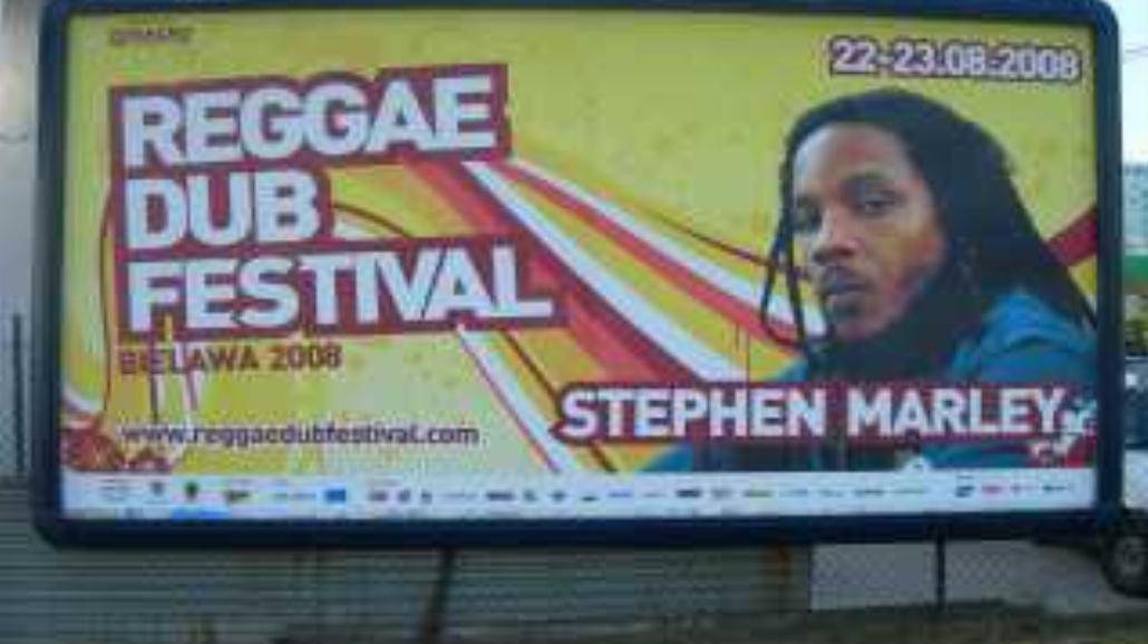 Reggae Dub Festival na bilboardach