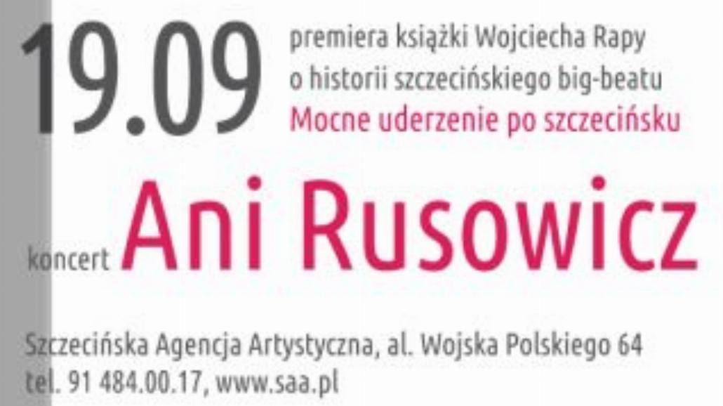 Koncert Ani Rusowicz na premierze książki