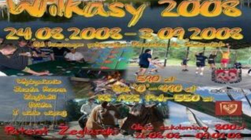XV Obóz Sportowo-Rekreacyjny Wilkasy 2008