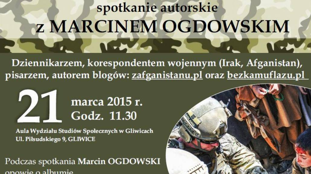 Dziennikarz i korespondent wojenny Marcin Ogdowski w WSB
