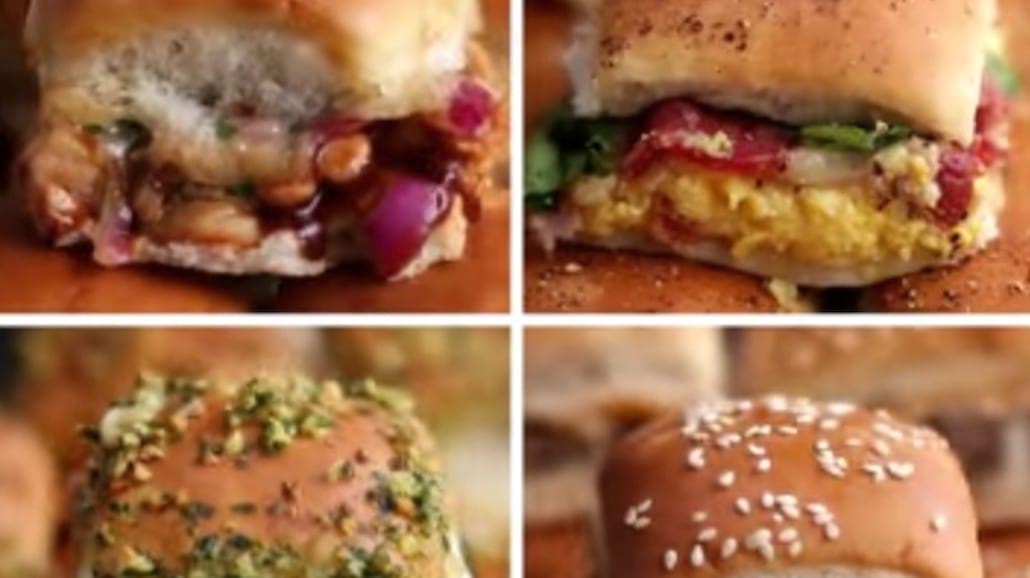 4 przepisy na mini burgery. Rewelacyjny filmik instruktażowy! [WIDEO]