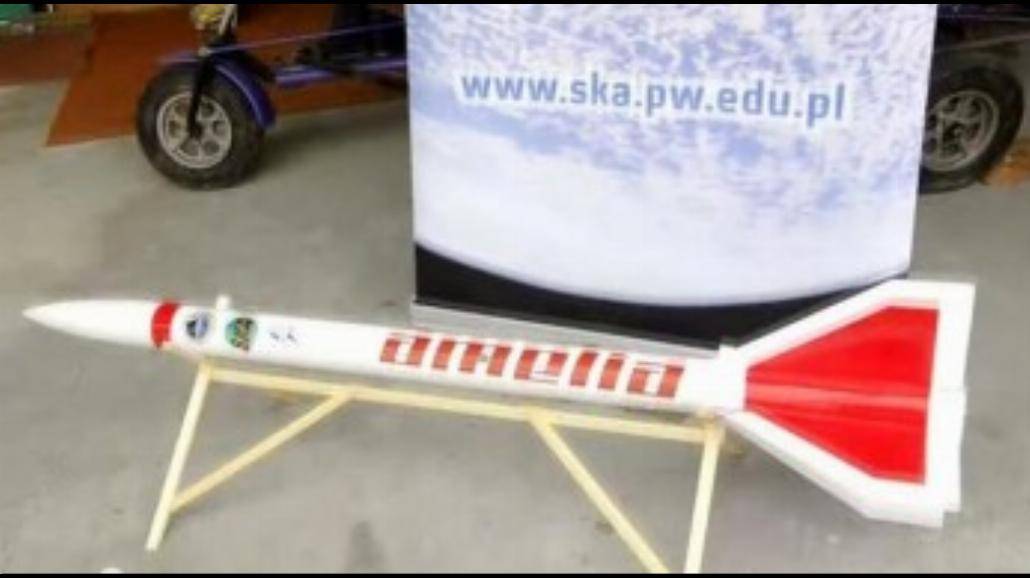 Studenci PW skonstruowali rakietę