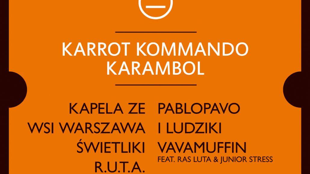 Pięć zespołów na jednej scenie! Karrot Kommando Karambol rusza 29 listopada [BILETY, WIDEO]
