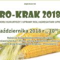 AGRO-KRAK 2018 na UR startuje już 20 października! - rolnictwo, maszyny rolnicze, uprawa, gospodarstwo