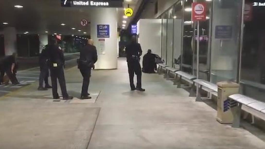 Chaos na lotnisku w Los Angeles