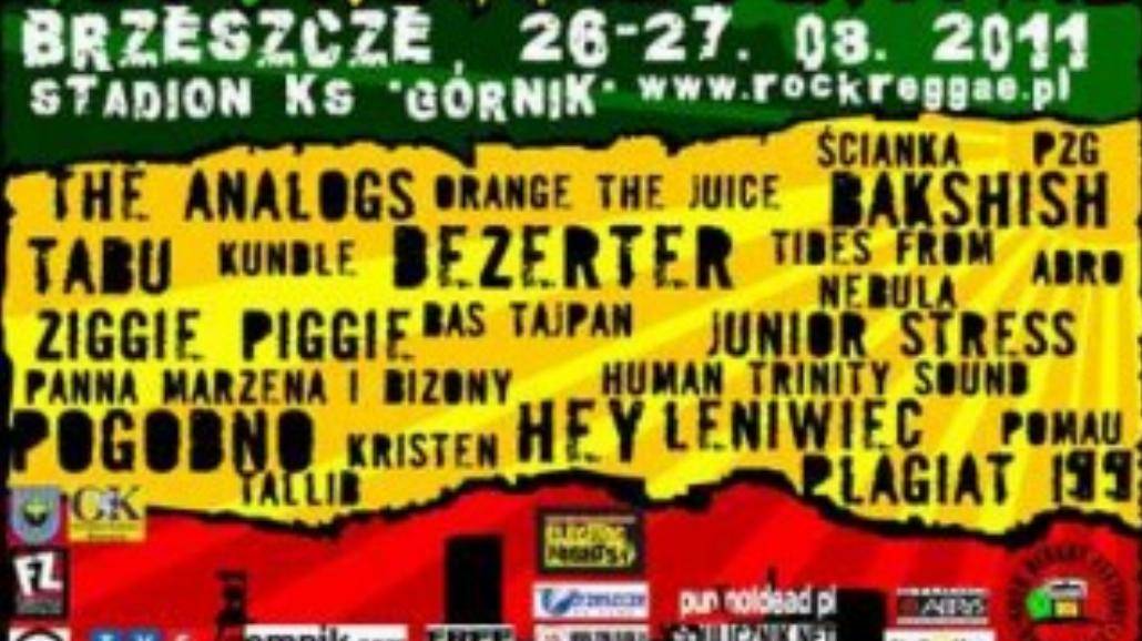 Rock Reggae Festival 2011 już za miesiąc
