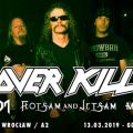 Overkill wystąpi na dwóch koncertach w Polsce - koncert, koncerty 2019, metal, A2, B90, Wrocław, Gdańsk