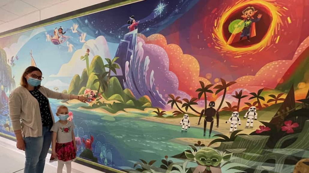 Mural Disneya w Polsce