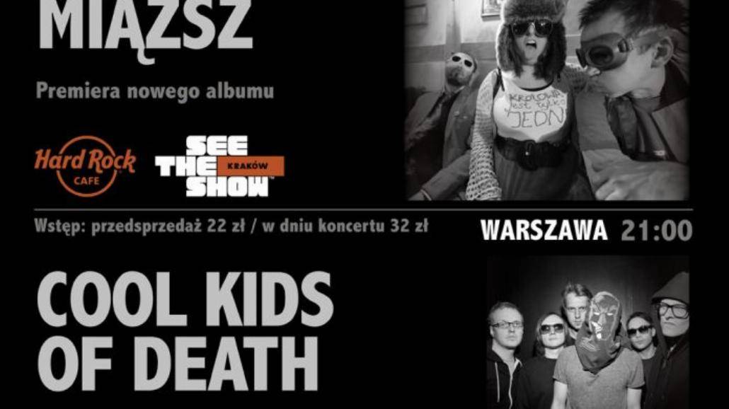 Granie Na Żywo – Cool Kids of Death w Warszawie