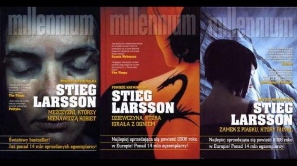 Milion książek Larssona sprzedanych w Polsce!