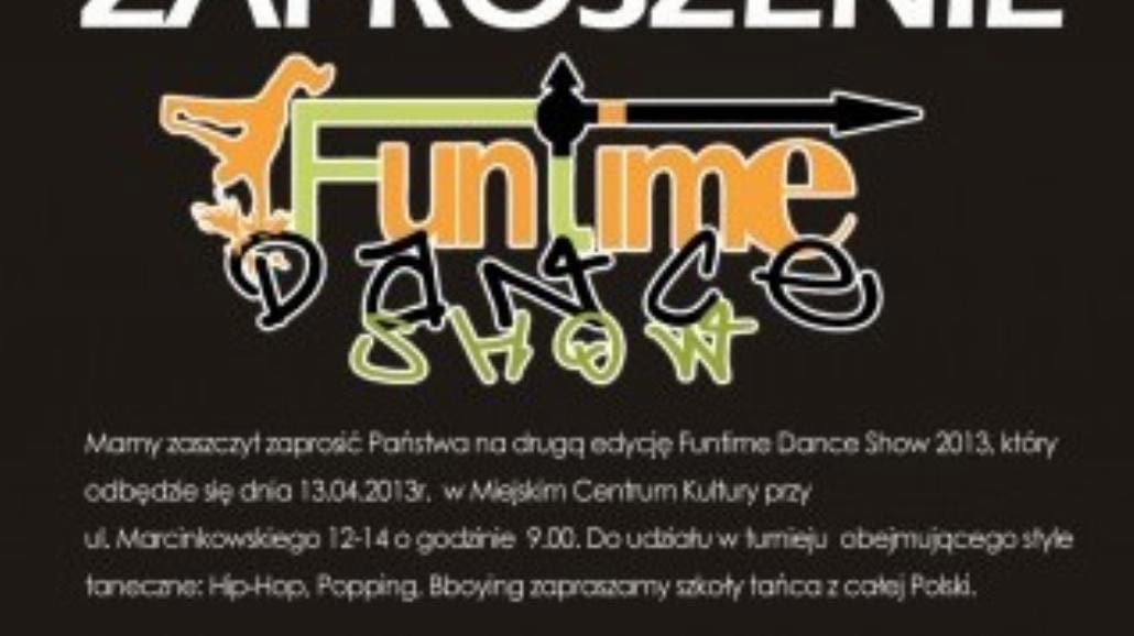 Funtime Dance Show już w czerwcu