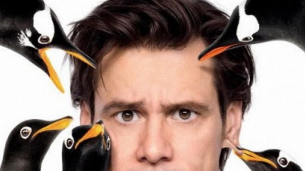 Jim Carrey i jego pingwiny - zobacz plakat