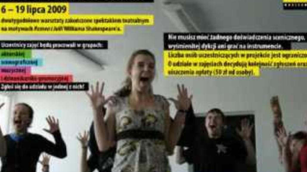 W wakacje Teatr Polski zostanie oddany młodym