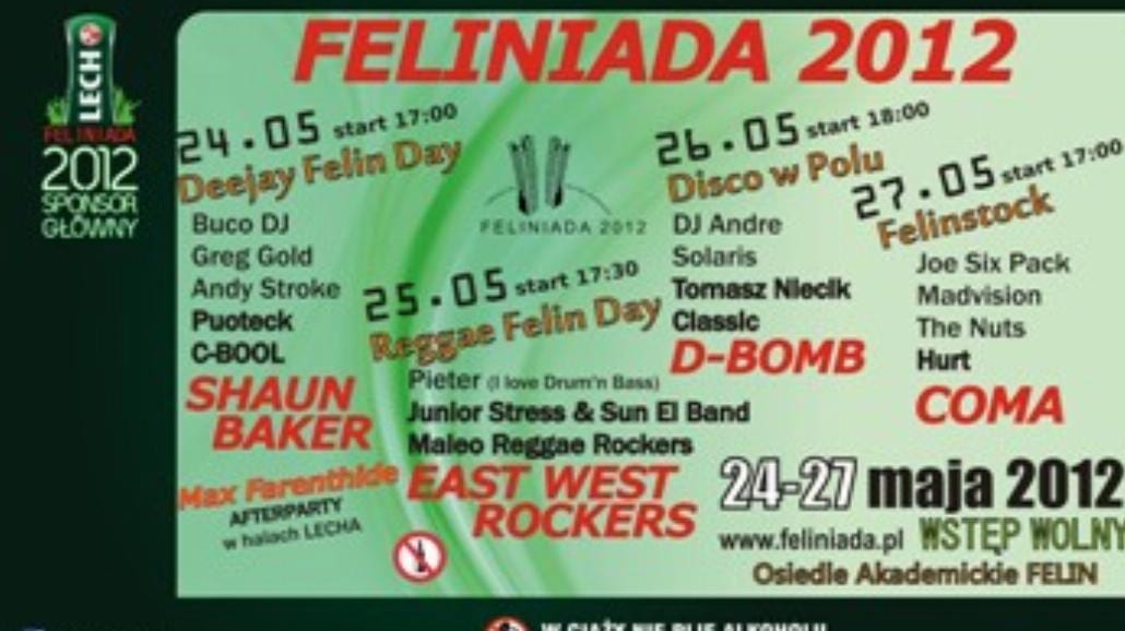 Feliniada 2012: zobacz program