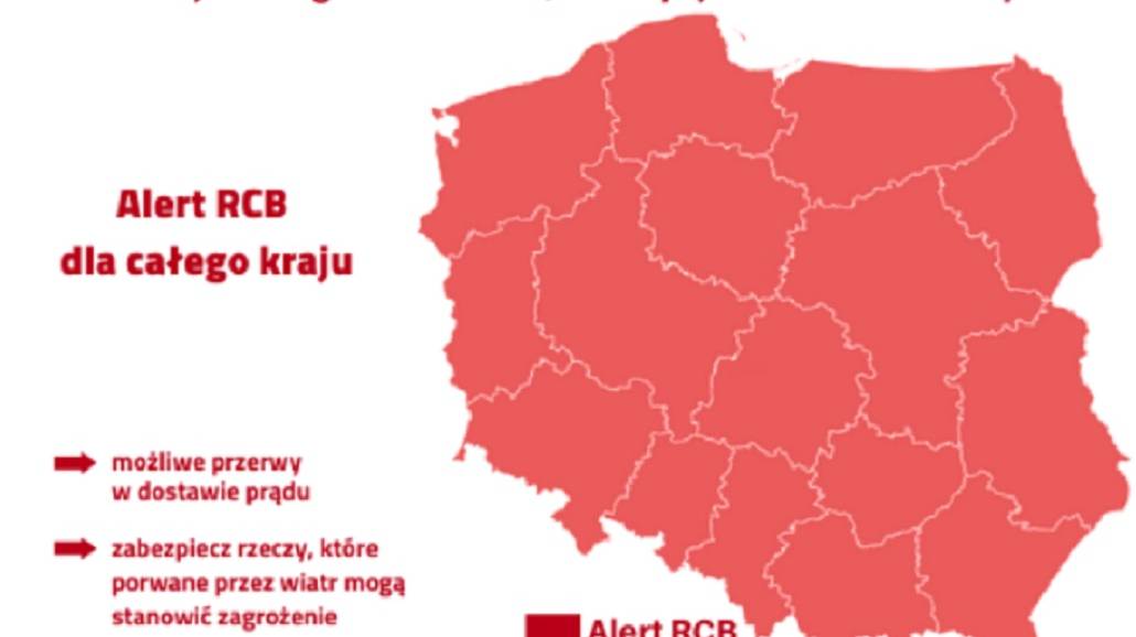 Silny wiatr na terenie całej Polski. Jak zabezpieczyć się przed zagrożeniem?
