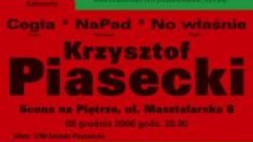 Zostań Gwiazdą Kabaretu z Krzysztofem Piaseckim